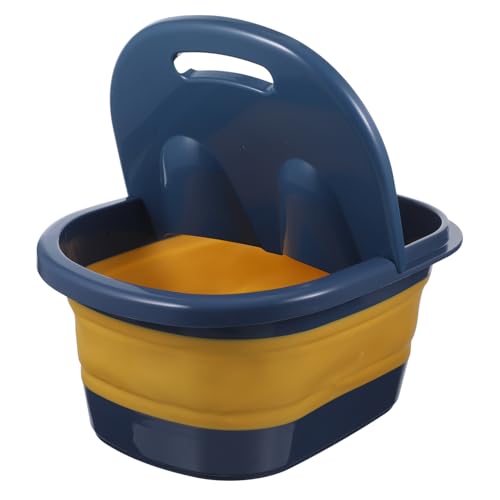 Ipetboom basin plegable para baño de pies portátil miniatura 1