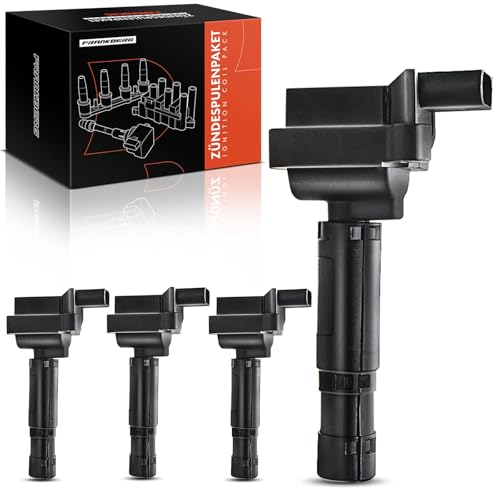 Frankberg 4x Zündspule Zündmodul Kompatibel mit C-Klasse W203 C180 C200 C230 1.8L 2002-2006 C-Klasse Coupe CL203 S203 C209 A209 W211 S211 R171 Replace# 0001501580