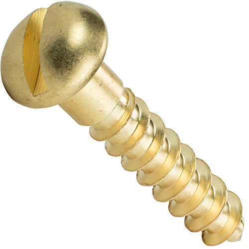 Fastenere 3RSWSR10104 #10 X 1-1/4 Inch Round Head Wood Screws cover