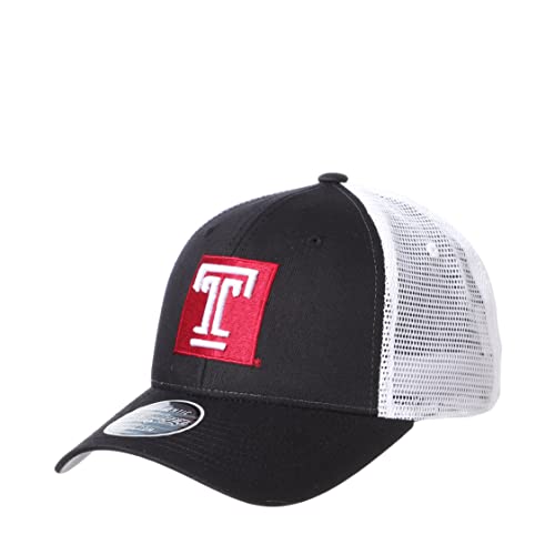 Temple Owls NCAA Officially Licensed Adjustable Snapback Hat Big Rig Secondary Color