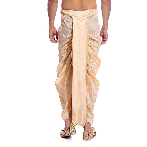 Image of Royal Kurta Men's 100% Cotton Kurta and Dhoti Set