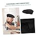 GLEAVI Men Fashion Chef Hat Waiter Hat Sweat Liner for Kitchen Restaurant BBQ Black