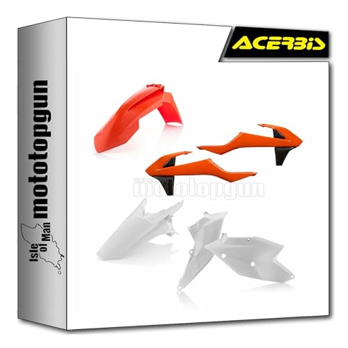 Cache carenage original Acerbis 0021742.553.016 piece plastique moto KTM SX 150 2016 2017 2018