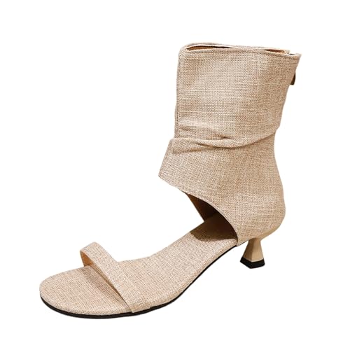 Sabot charpente vintage et sandale femme ete compensee plateforme