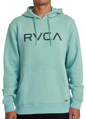 RVCA Big Pullover Hoody - Granite Green