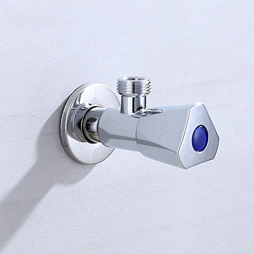 Vanne triangle G1/2 en acier inoxydable pour raccordement de chauffe-eau - 4