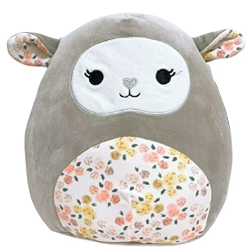 Squishmallow agneau Elea 12,7 cm avec design ventre floral