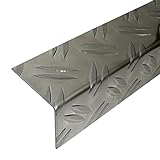 alu riffelblech box  Aluminium Riffelblech Winkelprofil 2 Meter Alu Winkel Kantenschutz (30 x 30 mm)