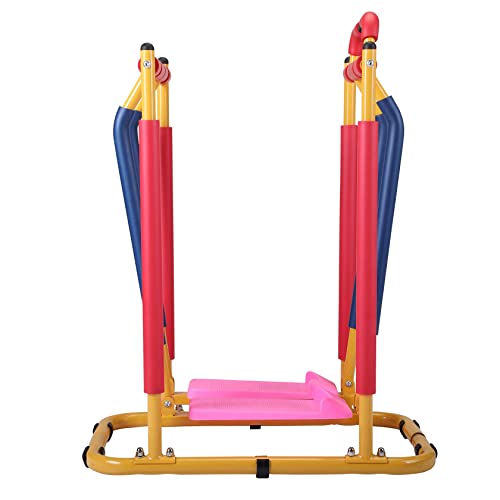 Kids Air Trainer Fun Fitness Equipment Children's Fitness Exercise Equipment, Elliptical Glider Outdoor Cross Machine,Soft Foam Handle2