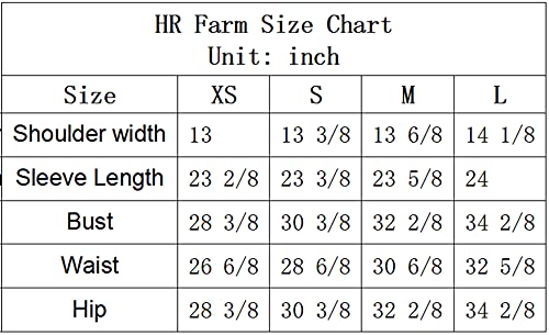 Hr Farm Women Soft Show Shirt Long Sleeve Riding Shirt (Navy, Medium, M) #TOP4