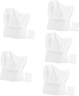 UKCOCO 5 Conjuntos De Roupas De Menino Gorro Roupas De Meninas De Chef Roupas De Menina Meninos Terno Roupas De Fotografia Recém-Nascido Traje De Chef Roupa De Chef Para