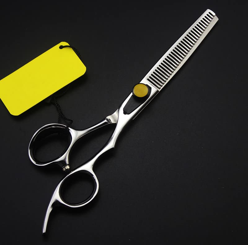 Haarschneideschere, 6 Zoll, Professionelle Japanische 9Cr13-Schere, Dünner Werdende Friseurschere, Make-Up-Friseurschere,Effilierschere-Q