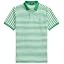 Stripped Emerald Green / White