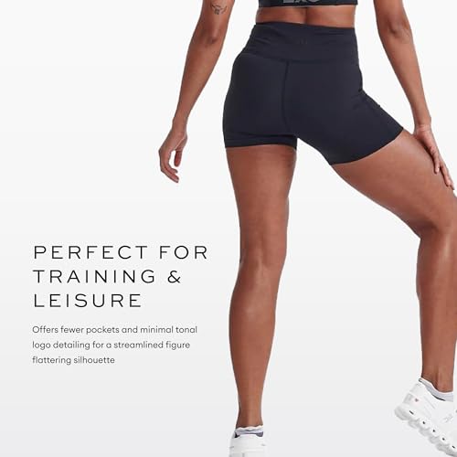 2XU Form Hi-Rise Compression 4" Shorts - Performance Activewear for Training, Improved Recovery - Black/Black2