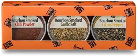 Bourbon Smoked Spice Gift Pack -- Set of 3 Spices