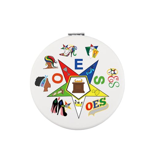 Cadeau de sororité OES miroir Ordre de l'étoile orientale pour anniversaire