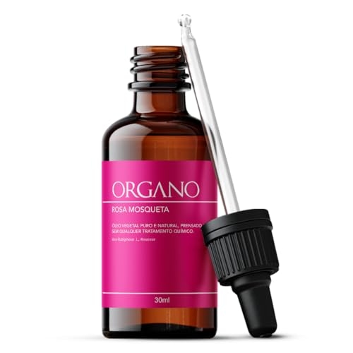 Rosa Mosqueta Rubiginosa ORGANO - Óleo Vegetal 100% Puro E Natural - Clareador E Antimanch...