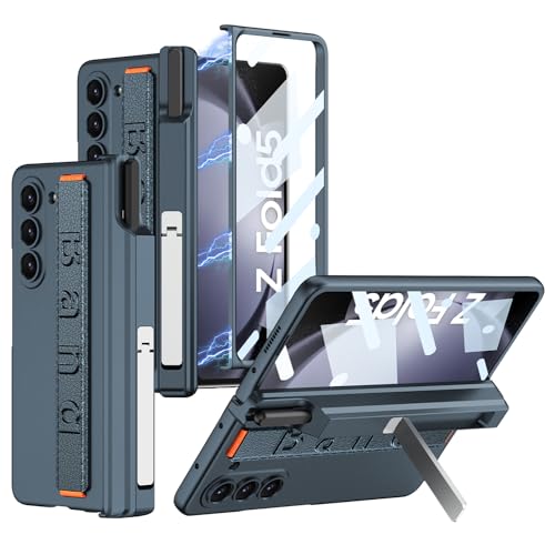 Coque Galaxy Z Fold 5 antichoc avec bracelet idéal pour les déplacements