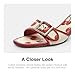Coach Margot Cherry Print Sandal Chalk Multi 6.5 B
