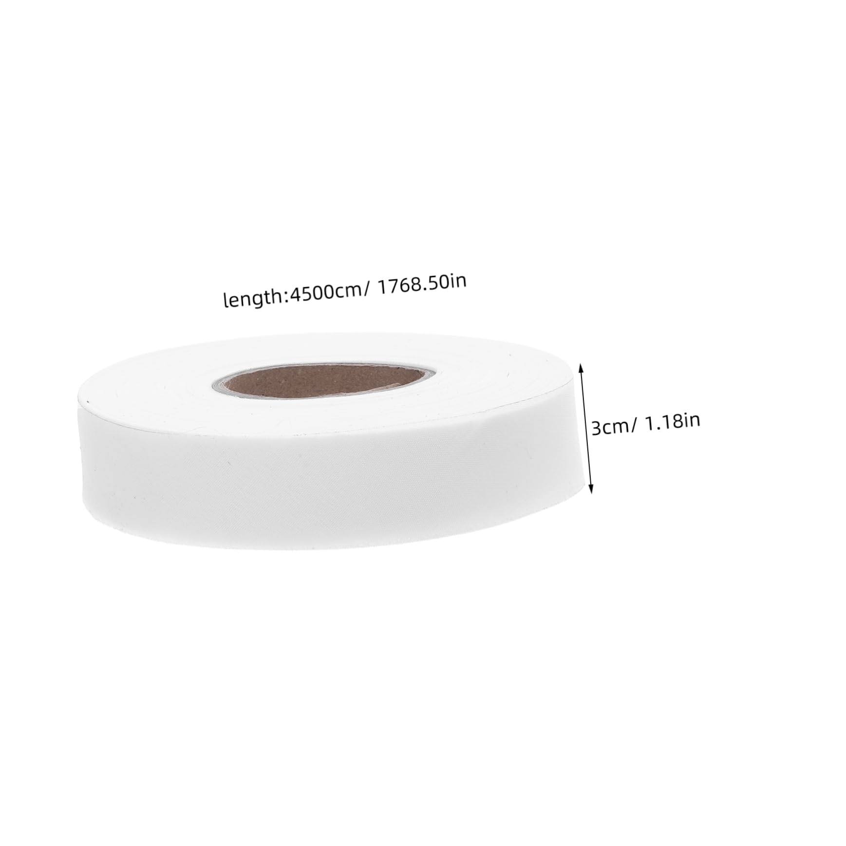 Mipcase 4 Rollos Cinta de Sarga para Coser Cortinas Metros de Cinta Encabezado de Cortinas para Manualidades y Dobladillos para Uso Doméstico Oficina
