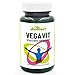 VegaVit von dreikraut - Vitalstoffe für Veganer - Vitamin D und B12, Eisen, L-Lysin, Zink, Calcium, Riboflavin, Jod - Passgenaue Rezeptur, nur 1 Kapsel am Tag, 3-Monats-Packung