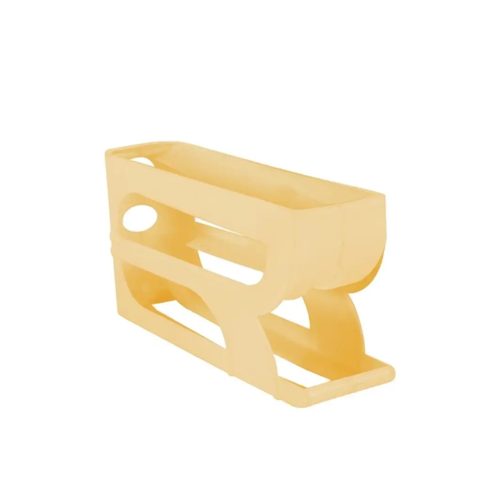 YCENJEPSAZ 3/4 Layer Automatic Egg Roller Large Capacity Refrigerator Egg Storage Box Household Egg Roller Rack Egg Dispenser Organiser(Yellow-3-layer)