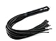 Peitsche Flogger Riemenpeitsche Painted Black