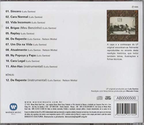 Lulu Santos - Cd Normal - 1985