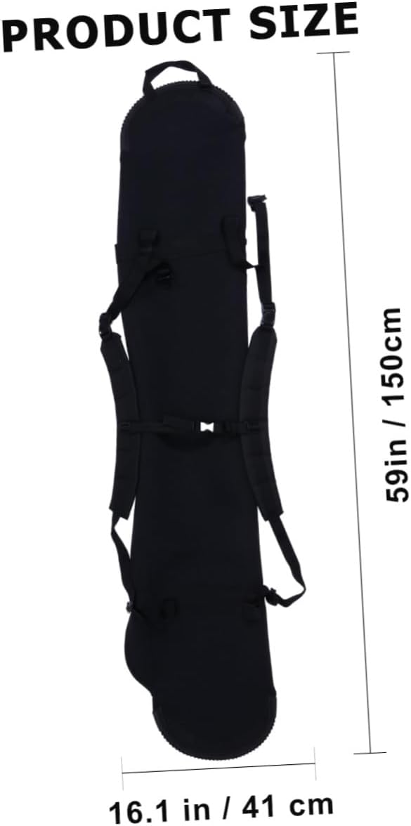 Hemoton Snowboard Gear Backpack and Practical Snowboard Cover Lightweight Protective Ski Board Bag for Travel and Outdoor Snowboarding Storage