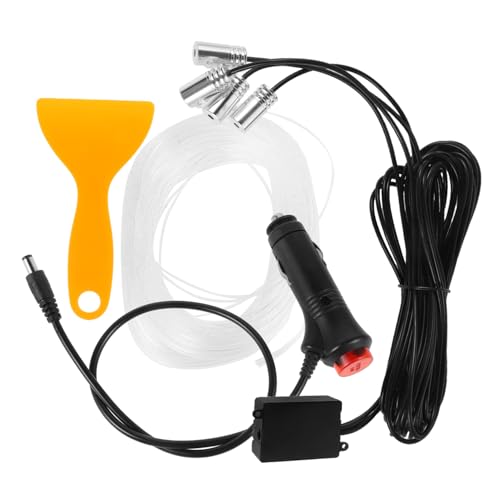 CHILDWEET 1set Car Led Interior Strip Light Kit Fiber Optic Ambient Lighting for Vehicle Decorative Light Strips Mobile Your Car Atmosphere