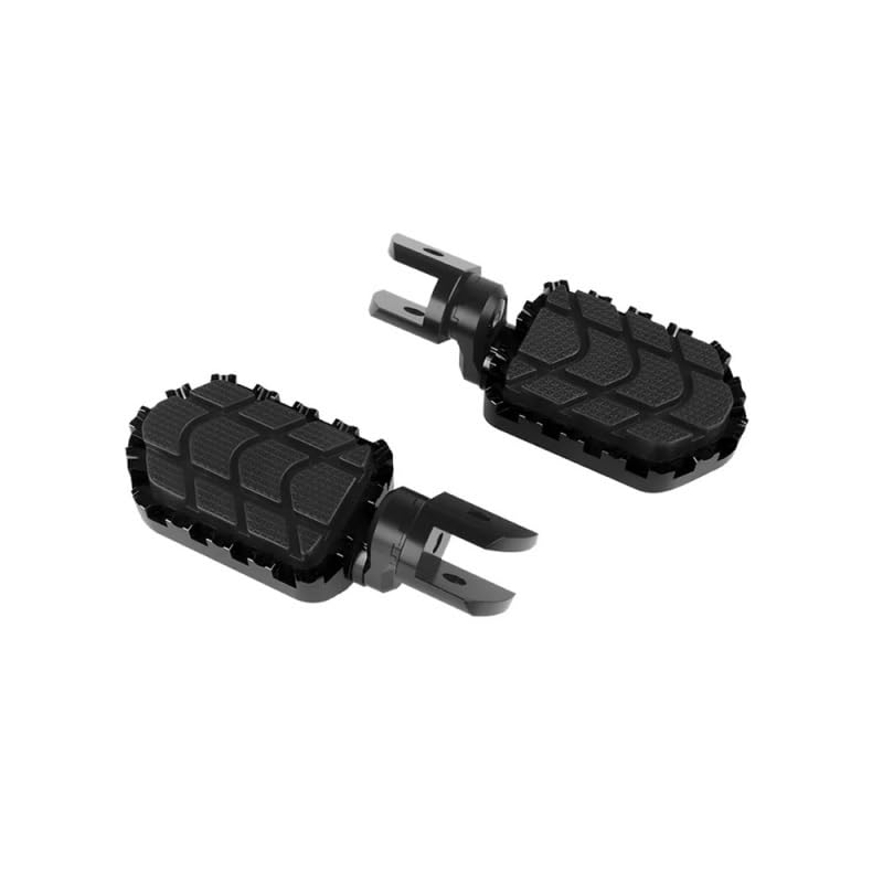 Repose-pieds moto CNC large antidérapant avec cover pour R1200R R1250RS