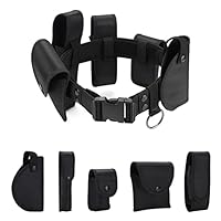 Kyrio Modular Equipment System Taktischer Hüftgurt mit Beuteln Taktischer Dienstgürtel mit Komponenten Holster für die Sicherheitsjagd von Strafverfolgungsbehörden