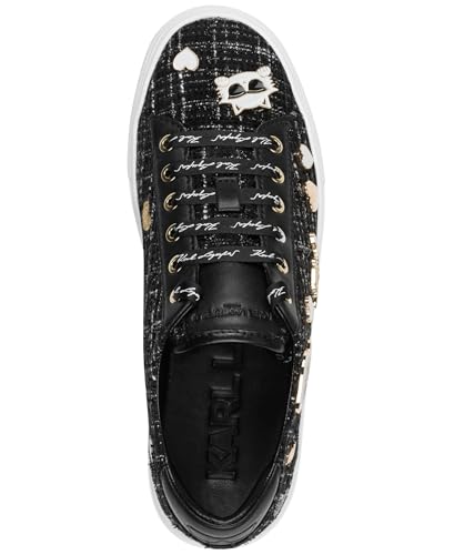 KARL LAGERFELD Women's Iconic Cate Pins Sneaker Mule3
