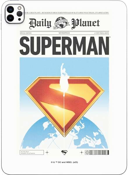 Skinit Decal Tablet Skin Compatible with iPad Pro 11in (2020) - Officially Licensed DC Comics Superman Official Logo Design