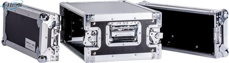 ANTAKIPRO AP-4UED 14-Inch Body Depth Rack Fly Drive Case 4-U Space Effect Cases Heavy Duty Pro Audio DJ Travel Storage Equipment Complete with Removable Front & Rear Covers