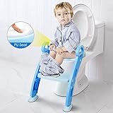 wc trainer eckig Effiziente Anwendung & Einfache Reinigung: Die Installation ist einfach und der gesamte Installationsprozess kann in 3 Minuten abgeschlossen werden. Toilettensitz und Pedal haben jeweils zwei Montagehöhen. Die einfache Anpassung der Höhen ist für die praktische Anwendung geeignet