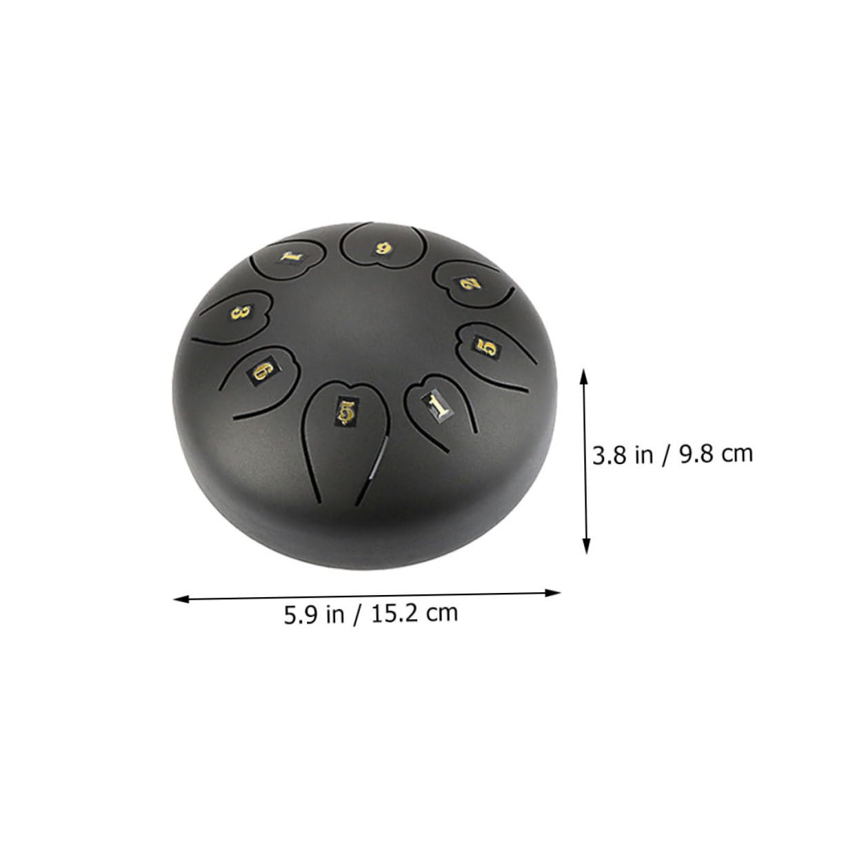 SUPVOX Instrumento de Lengüeta Etéreo de Mano Portátil para Principiantes Instrumento de Percusión para Amantes Música para Escenarios Caseros Ocio
