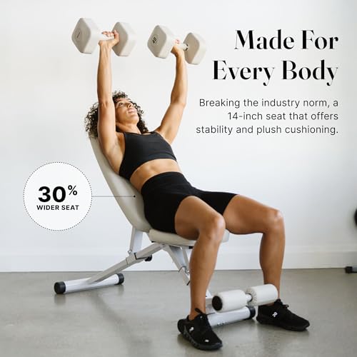 WeGym Fitness Bench, Adjustable, Collapsible, Comfortable, and Luxurious Home Gym Bench for Strength Training - Image 5