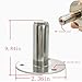 Round Base Screw-in T-Nuts，Home and Industrial Support Frame Accessories, Can Produce Pipes, Furniture, Glass Clip Fixed Support Frames, Wall Hooks, Etc（2pcs） 9.84inch
