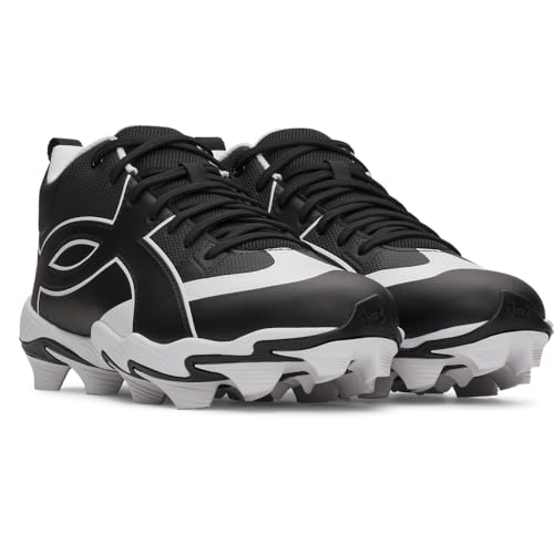 Image of Under Armour Men's Leadoff Icon Mid Baseball Cleats
