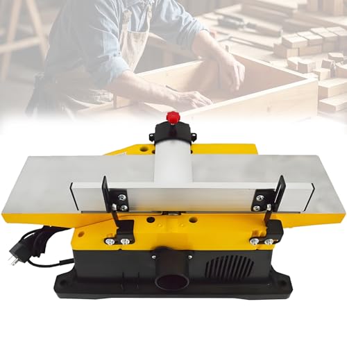 Feiphla Cepillo Multifuncional para CarpinteríA De Sobremesa De 1800 W, 12 000 RPM para Cortar Madera En Espesor Planer