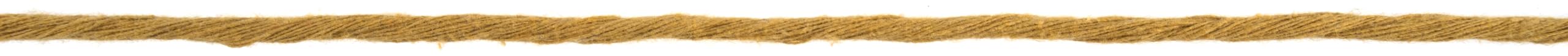 Garniture macramé coton Trimits fil robuste 4 mm 87 m couleur moutarde