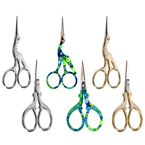 6 Pack Small Sewing Scissors, 3.6 Inch Stork Sci in Pakistan