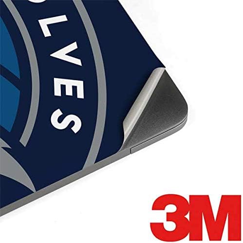 Skinit Decal Laptop Skin Compatible with MacBook Pro 15-inch with Touch Bar (2016-19) - Officially Licensed NBA Minnesota Timberwolves Large Logo Design