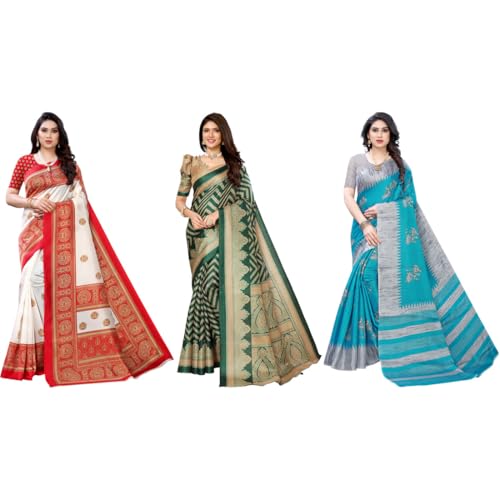 Sari pour femme combinaison sari imprimée en soie vêtement indien traditionnel taille unique