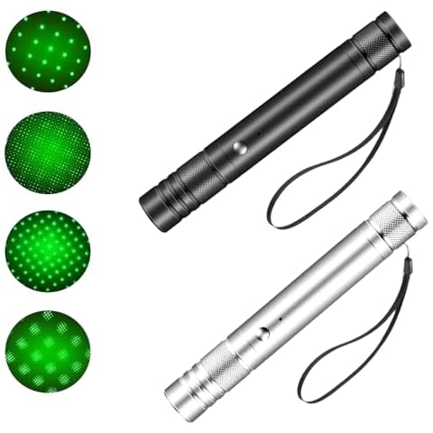 Asheyya USB Rechargeable Green Light Torch Cover