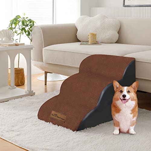 Dog-Stairs-and-Ramp-for-High-Beds-or-Couches-with-4-Rug-GripperExtra-Wide-Deep-Dog-StepsNon-Slip-Pet-StairsPet-Steps-for-Older-Dogs-InjuredOlder-PetsCats-with-Joint-Pain-3-Stairs - Cucciolini Doodles   Dog-Stairs-and-Ramp-for-High-Beds-or-Couches-with-4-Rug-GripperExtra-Wide-Deep-Dog-StepsNon-Slip-Pet-StairsPet-Steps-for-Older-Dogs-InjuredOlder-PetsCats-with-Joint-Pain-3-Stairs