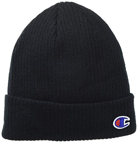 Champion Men's Winter Beanie, Black, One Size