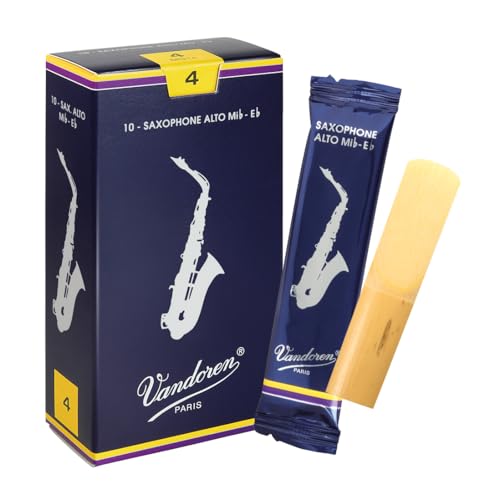 Vandoren SR2115 Altsaxophon-Blatt Strength 4 holz
