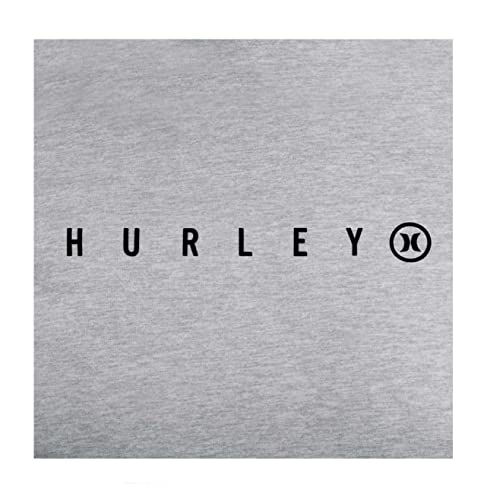 Hurley Men's Grey Performance Athletic Fit Hoody With Raglan Sleeves (Medium)4